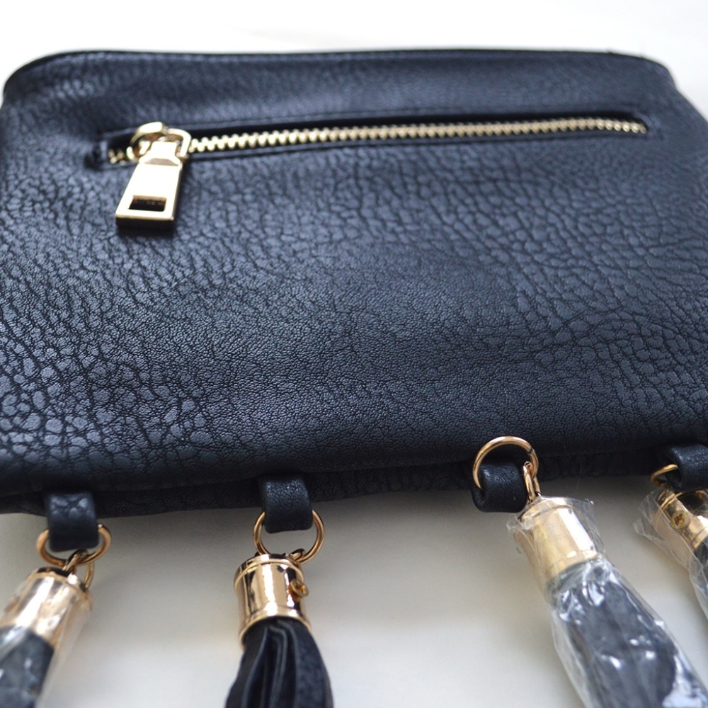 Madison West Los Angeles Small Black Bag